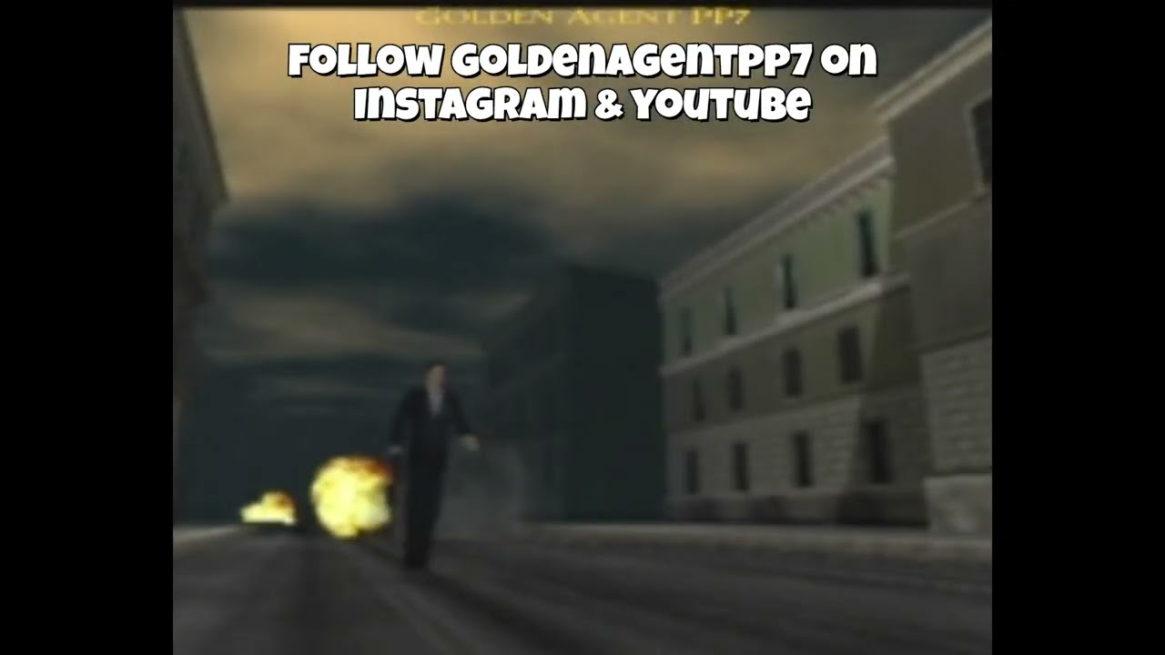 Streets Secret Agent - Full Level Play (Goldeneye 007 N64)