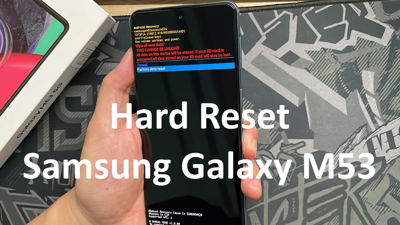 How To Hard Reset Samsung Galaxy M53 5G
