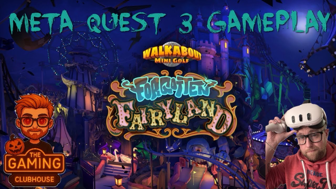 Walkabout Mini Golf - Forgotten Fairyland DLC Course - Meta Quest 3 Gameplay w/ Sonny G