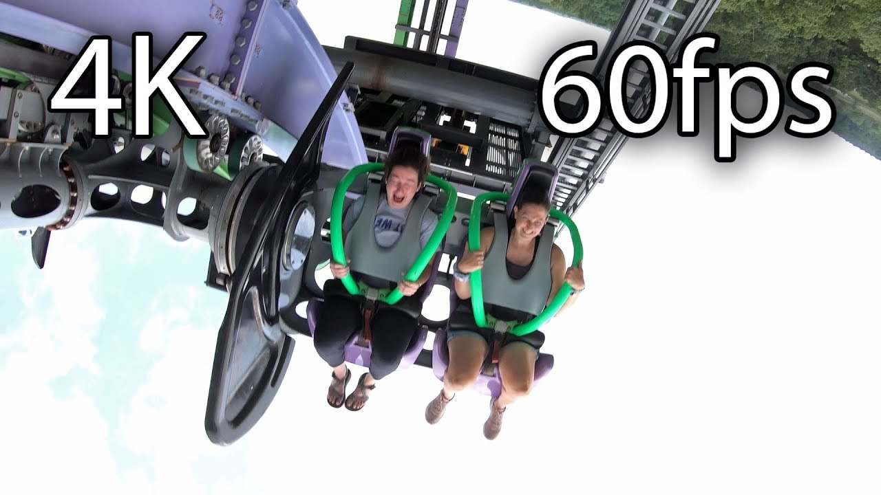 The Joker on-ride 4K POV @60fps Six Flags Great Adventure