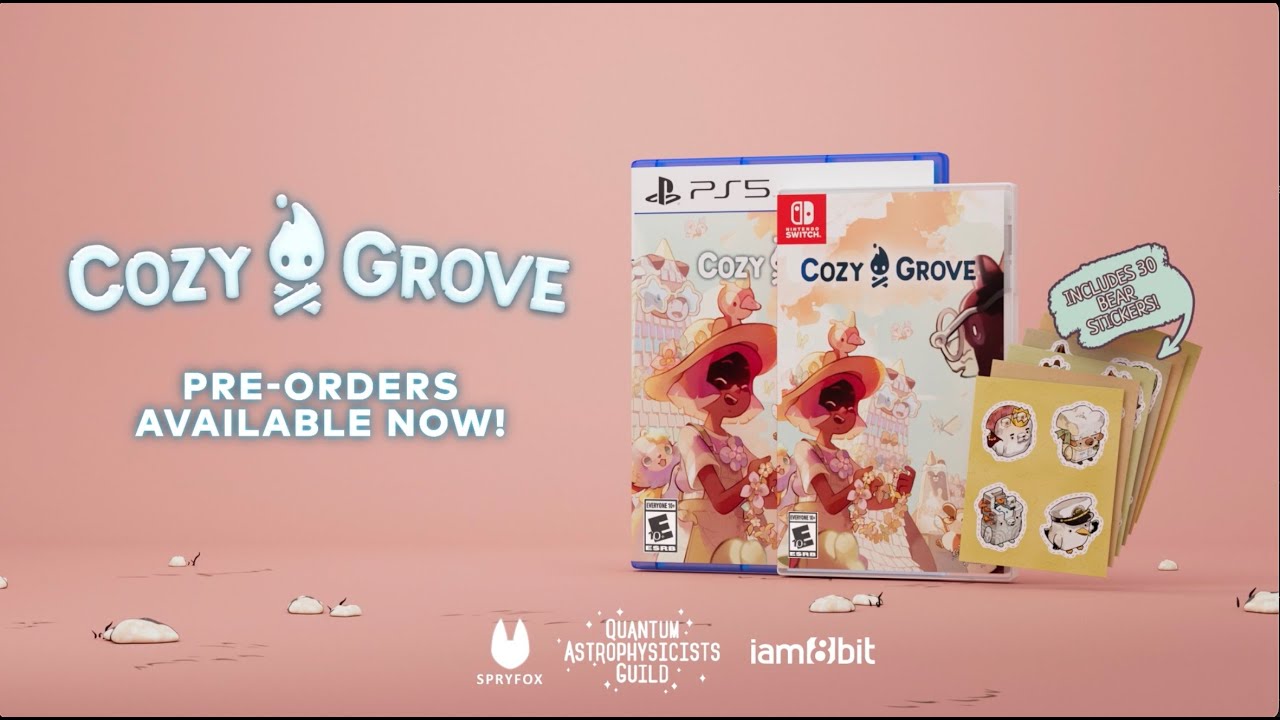 Cozy Grove | NSW and PS5 Physical  Announce Trailer