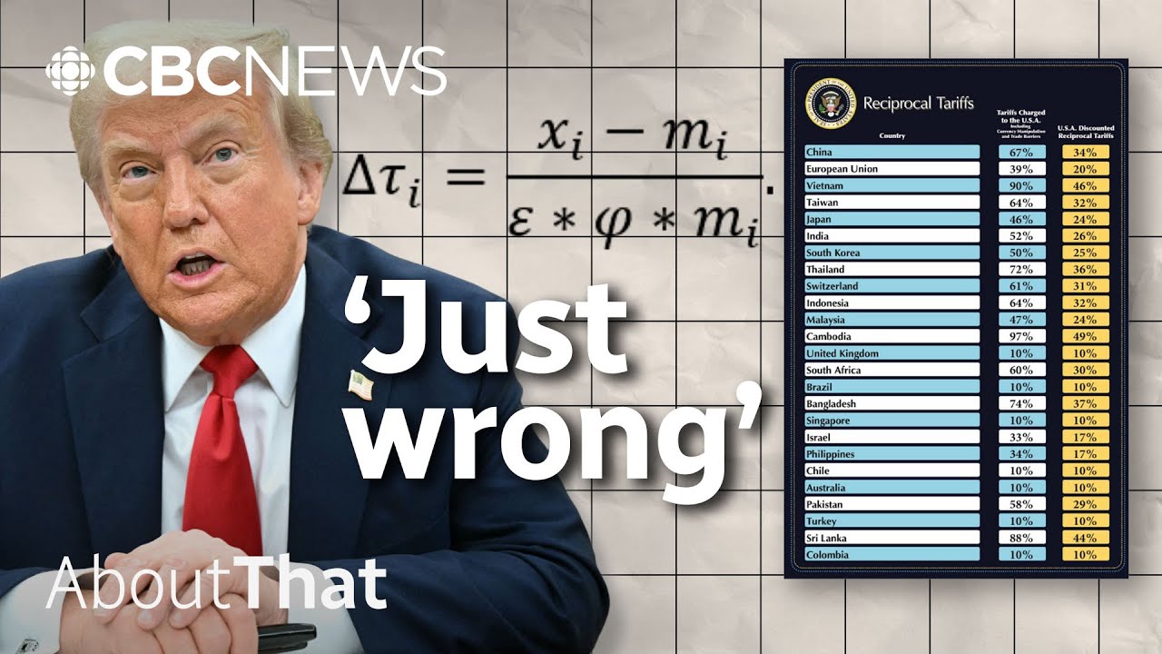The bizarre way Trump&rsquo;s team calculated reciprocal tariffs | About That