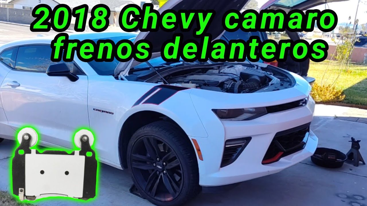 2018 Chevy Camaro Cómo cambiar las pastillas de freno delanteras (How to change the front brake pads