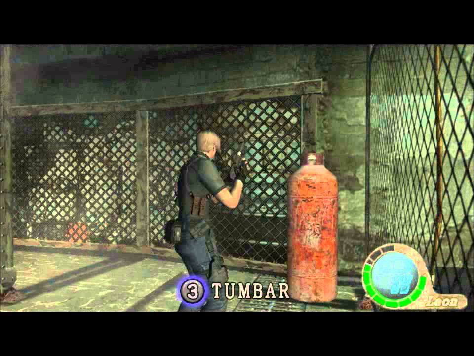 Leon vs mano derecha de salazar Resident evil 4