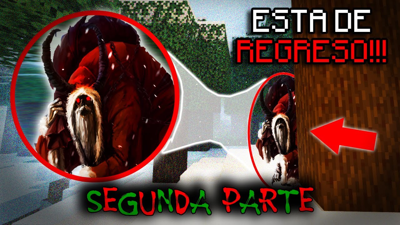 Krampus volvió para terminar lo que empezó | Minecraft Horror - Parte 2