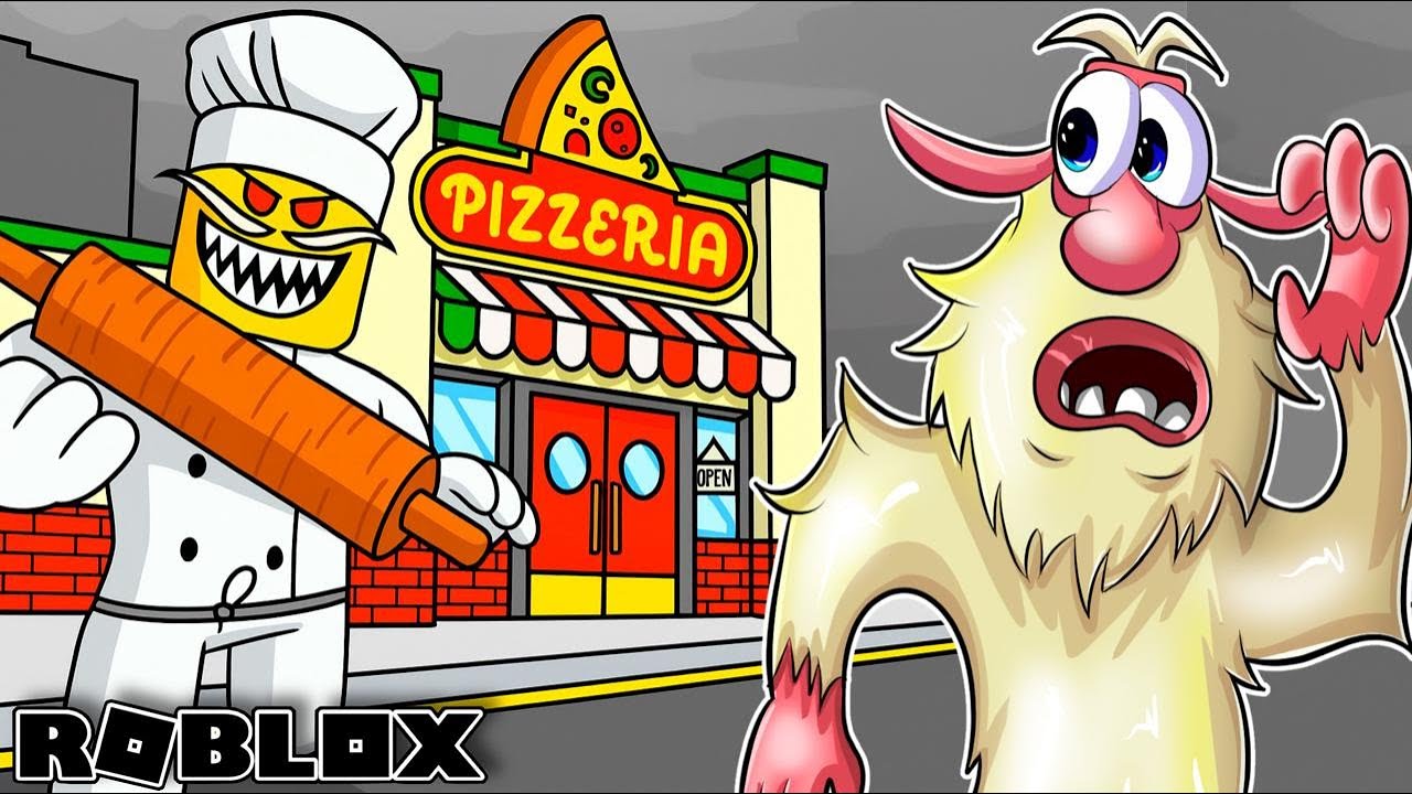 Booba Escape Papa Pizza's Pizzeria! | Booba Plays: papa pizza pizzeria roblox Scary Obby #roblox