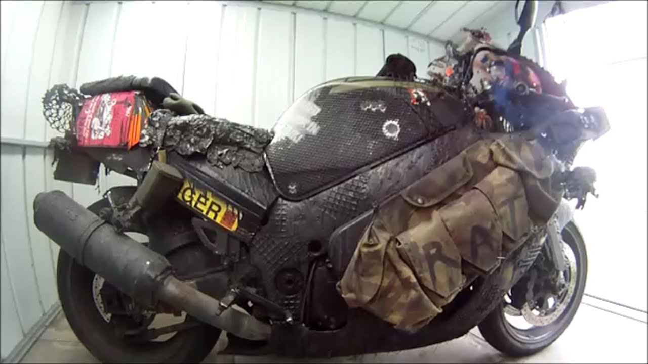 GSXR Rat Survival Bike Project  - TANK BAG.