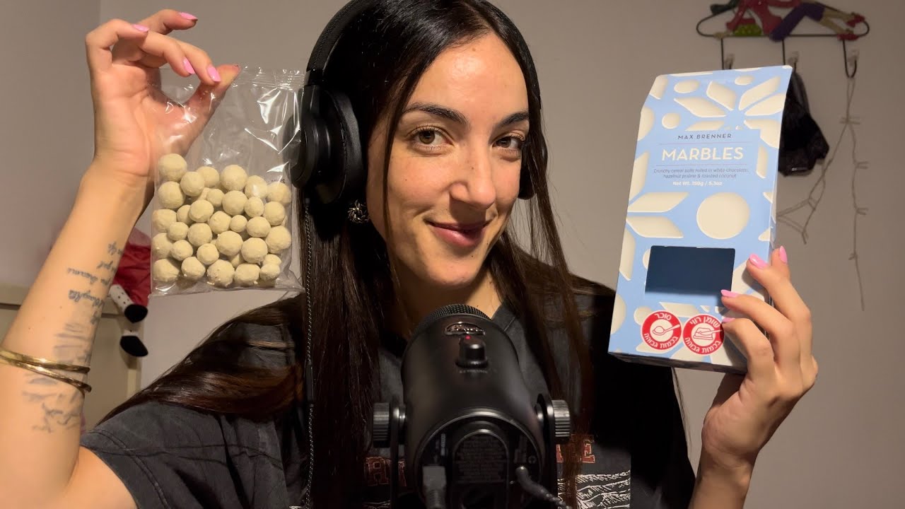 אסמר| פותחת חבילה ענקית של Max Brenner וטועמת הכל🤎