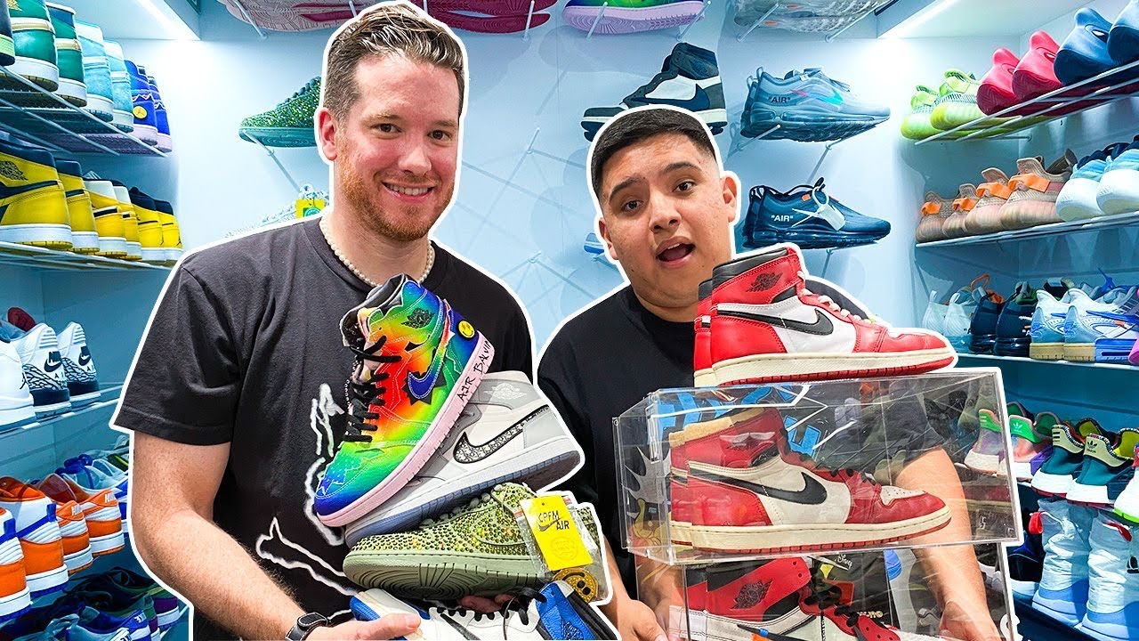 LA COLECCIÓN DE SNEAKERS MÁS GRANDE DE MÉXICO / CABEZA DE TENIS 👟🔥