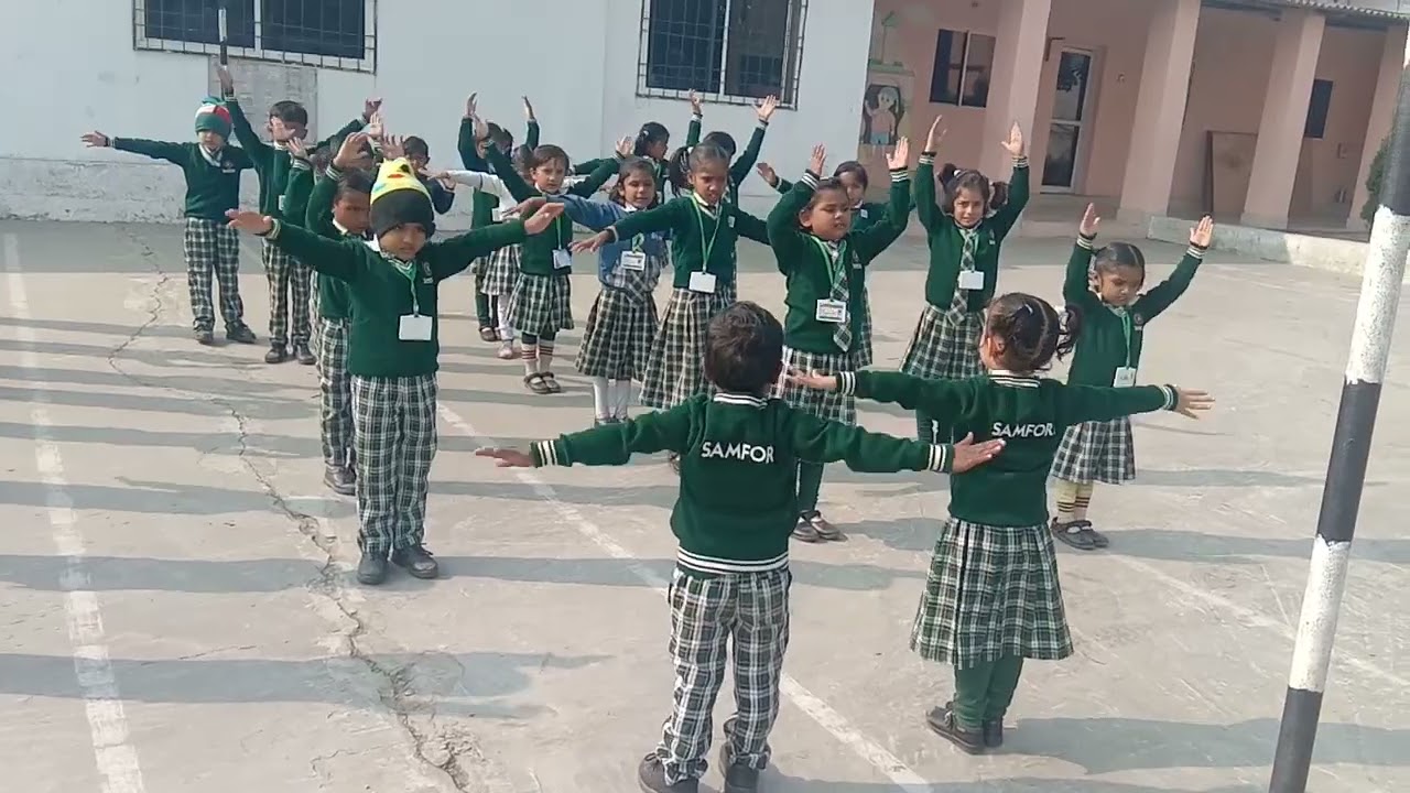 PT by kids (Nursery, LKG, UKG )