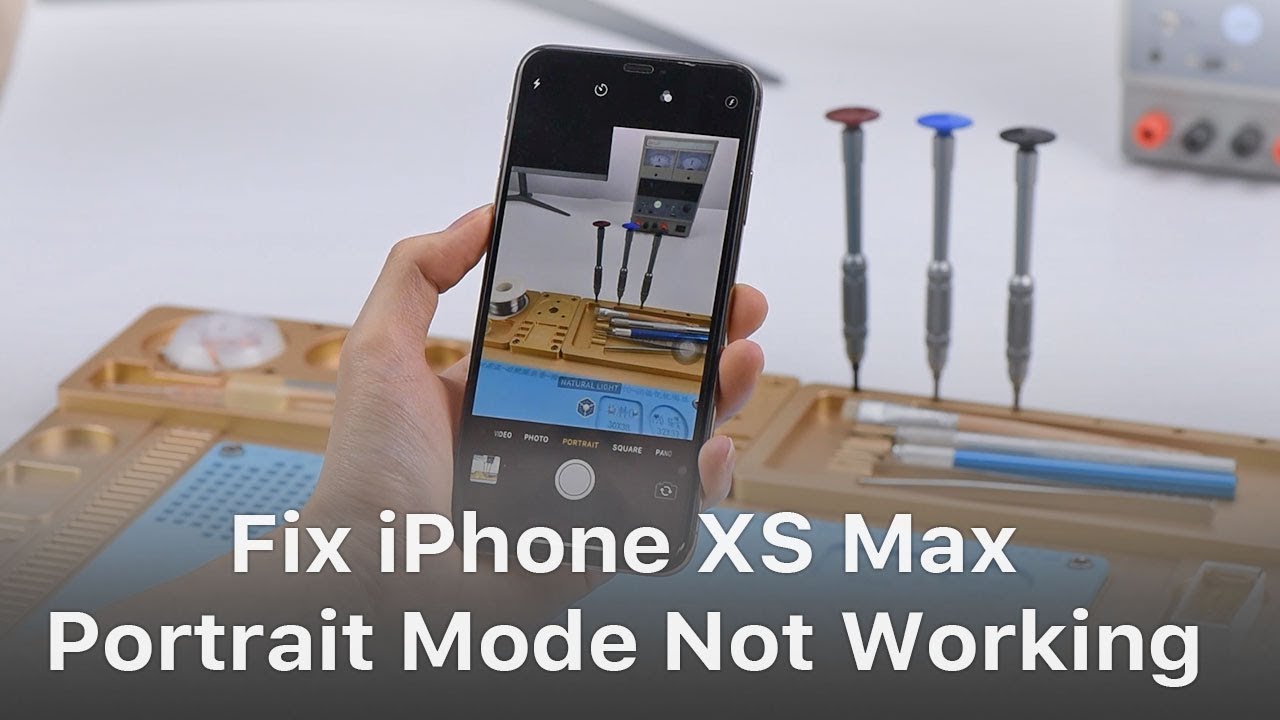 iPhone XS Max Camera Portrait Mode/Depth Effect Not Working Troubleshooting
