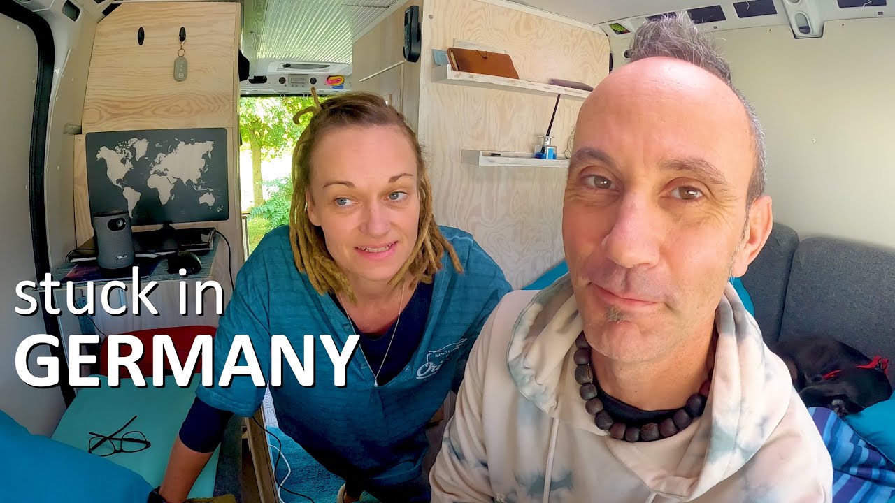 STUCK IN GERMANY.. FOREVER!? - WILD CAMPING IN BERLIN - VAN LIFE EUROPE