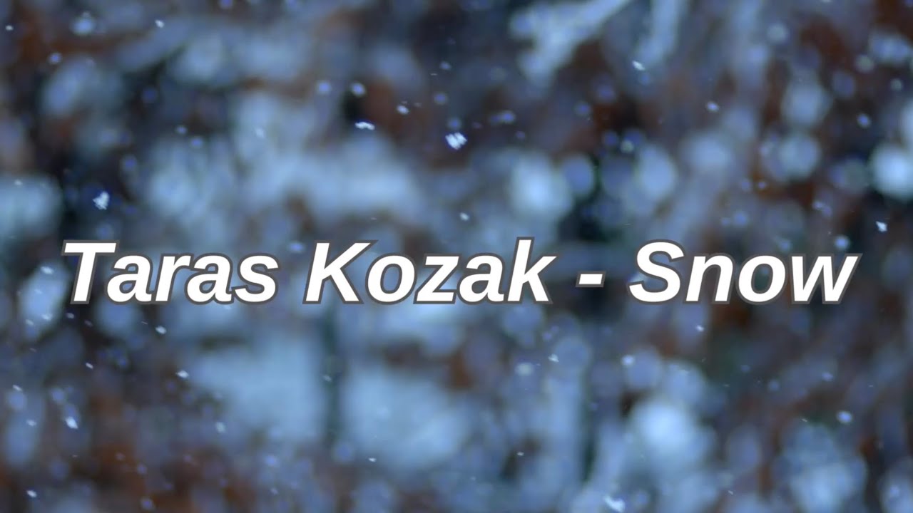 Snow — instrumental music about winter | Taras Kozak