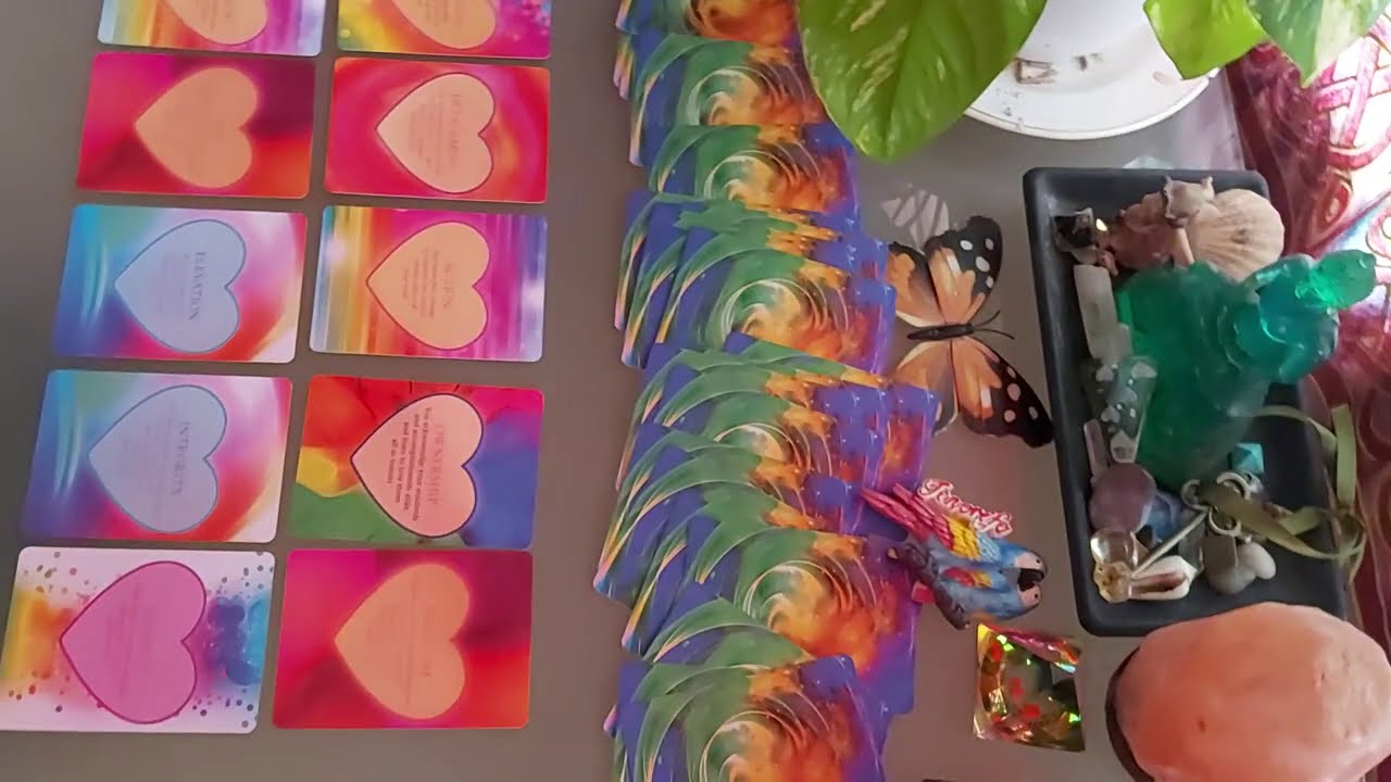 💜 GUIDANCE SENTIMENTALE , découverte du ❤🧡💛 POWER OF LOVE ORACLE 💛🧡❤ et ses messages !