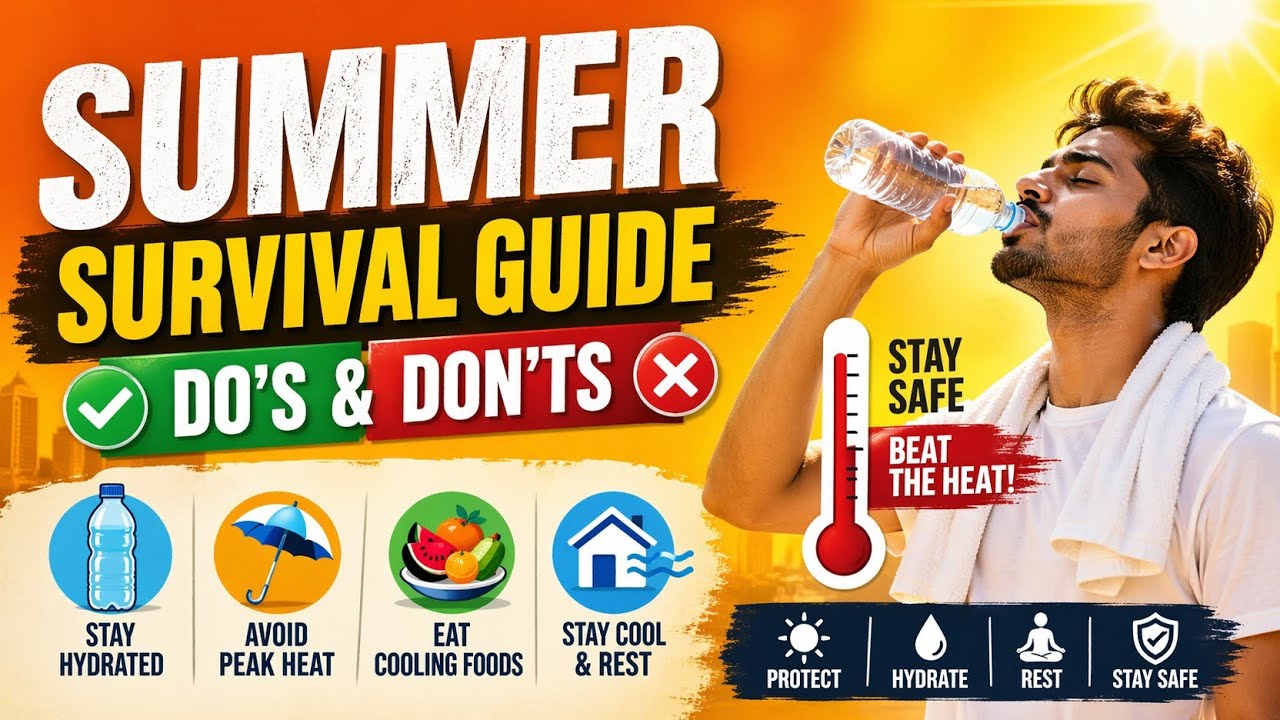 Ultimate Summer Survival Guide ☀️ Do&rsquo;s & Don&rsquo;ts Everyone Must Know#rescuequest #facts #emergency 