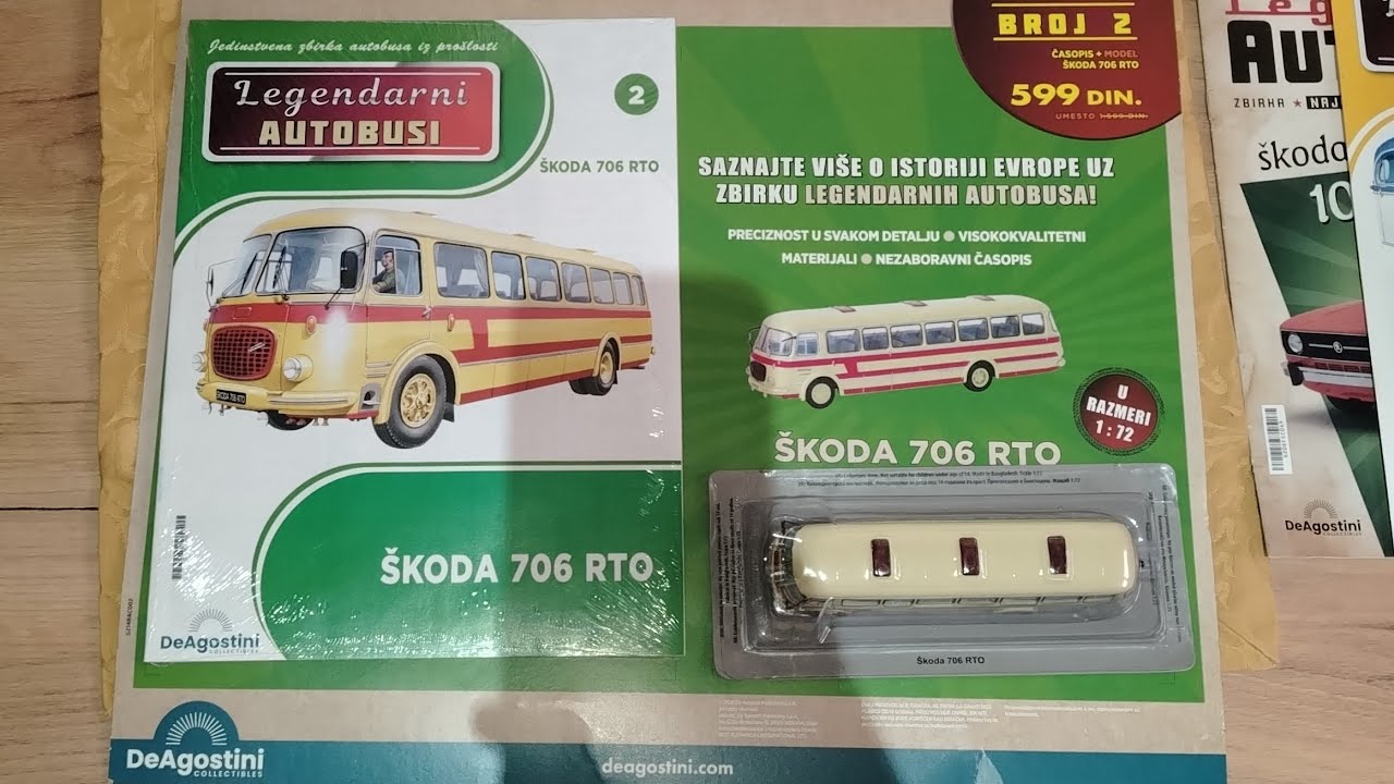 Legendarni Autobusi broj 2 Škoda 706 RTO