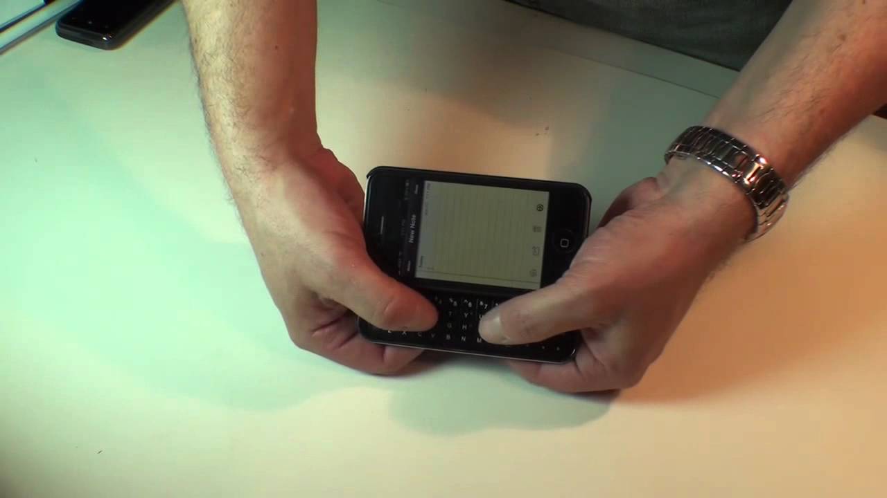 Hands-On Review: Naztech Ultra-thin Slide-out Bluetooth Keyboard for iPhone 4