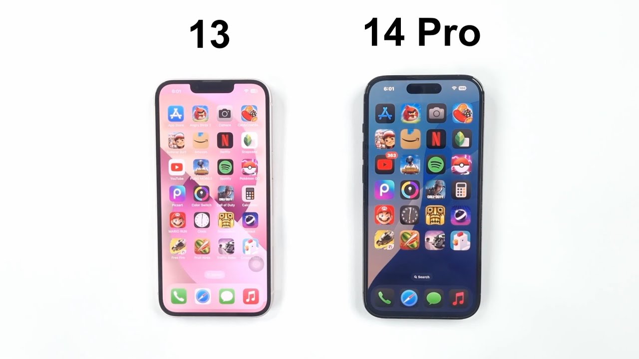 iPhone 13 vs iPhone 14 Pro - SPEED TEST