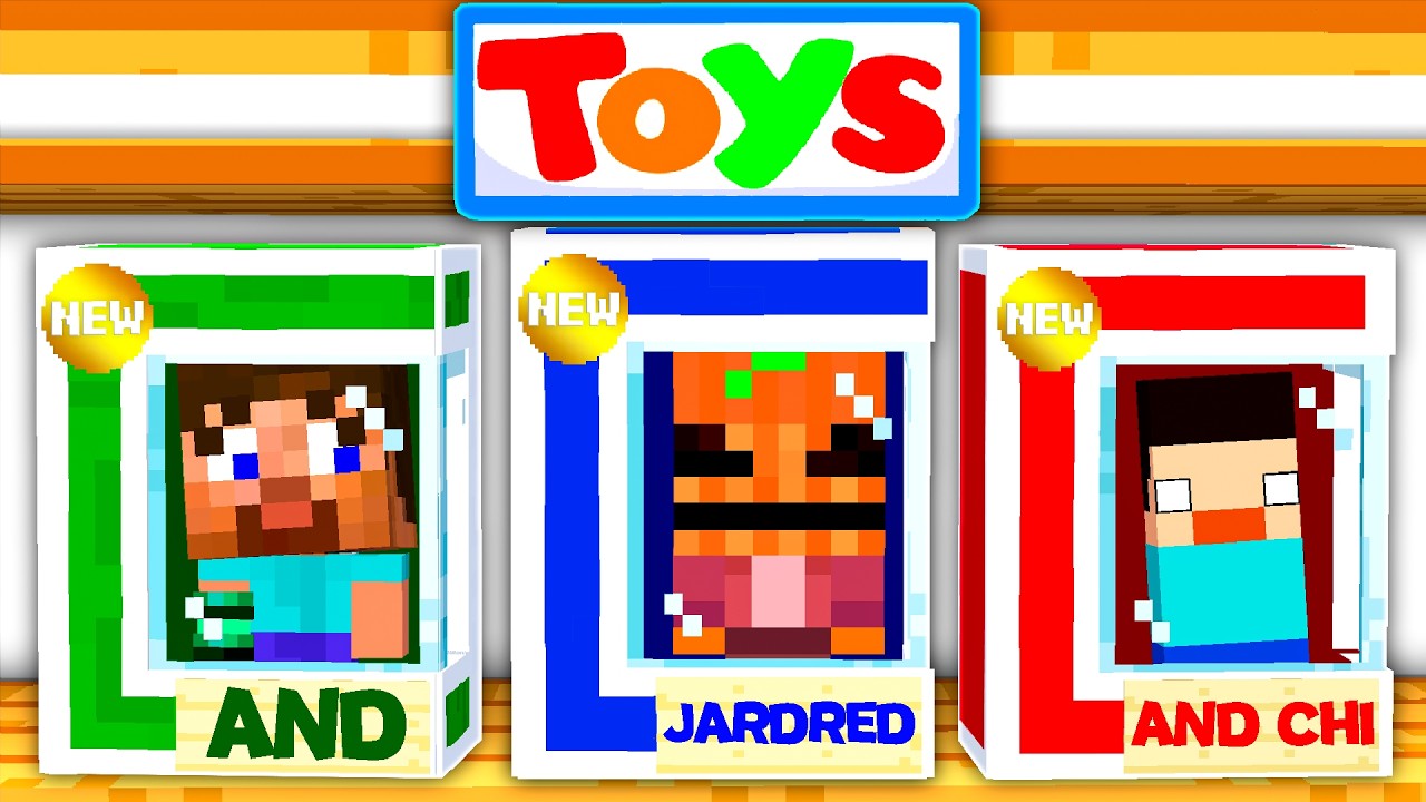 Nos Convertimos en JUGUETES en Minecraft!