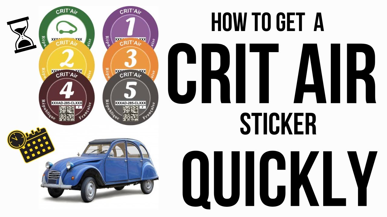 How to get a Crit Air Sticker Quickly