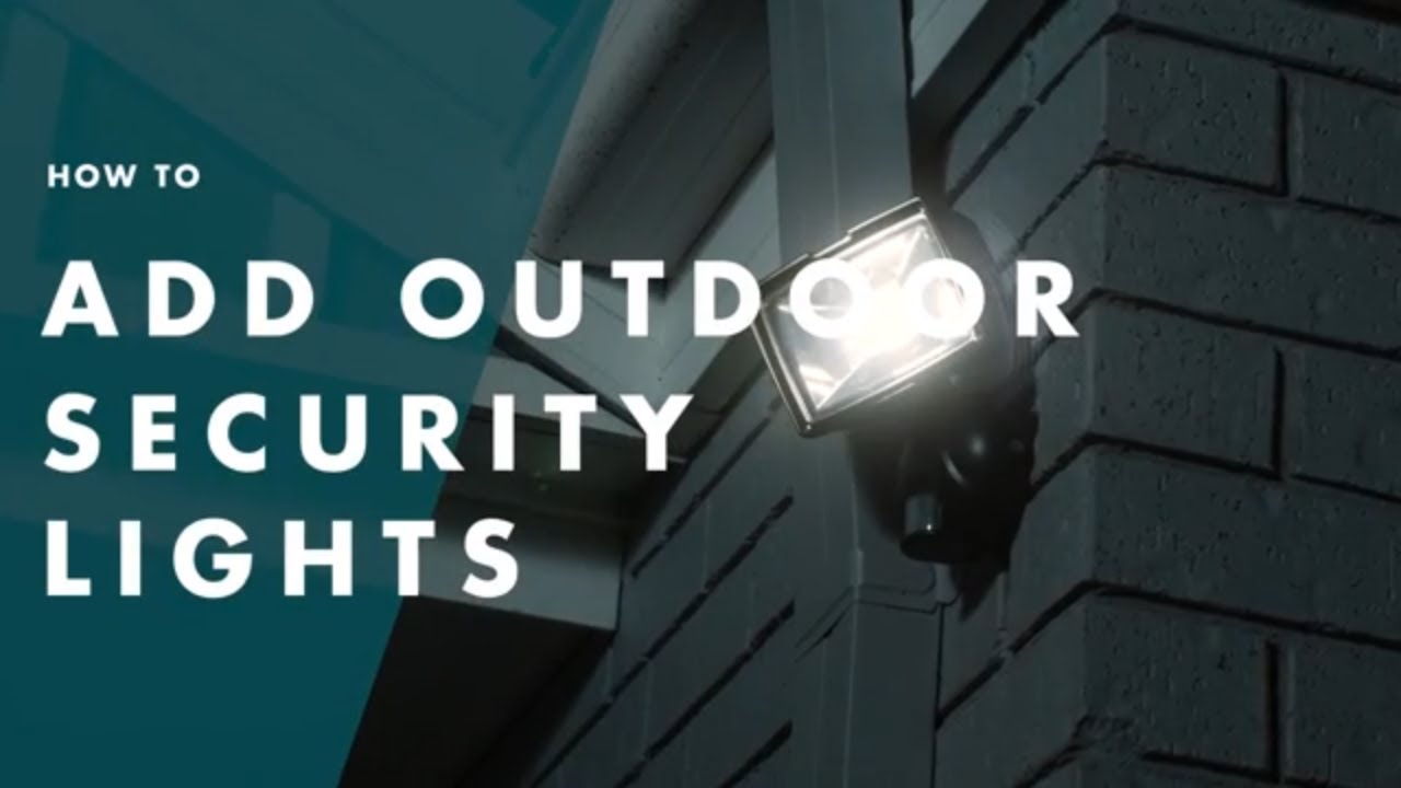 How To Install A Solar Security Light | Bunnings Warehouse