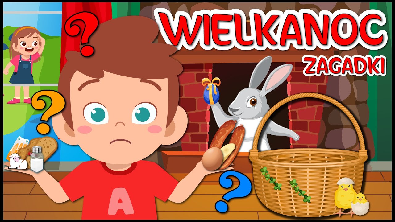 Wielkanoc bajka dla dzieci 🐣 zagadki 🐇