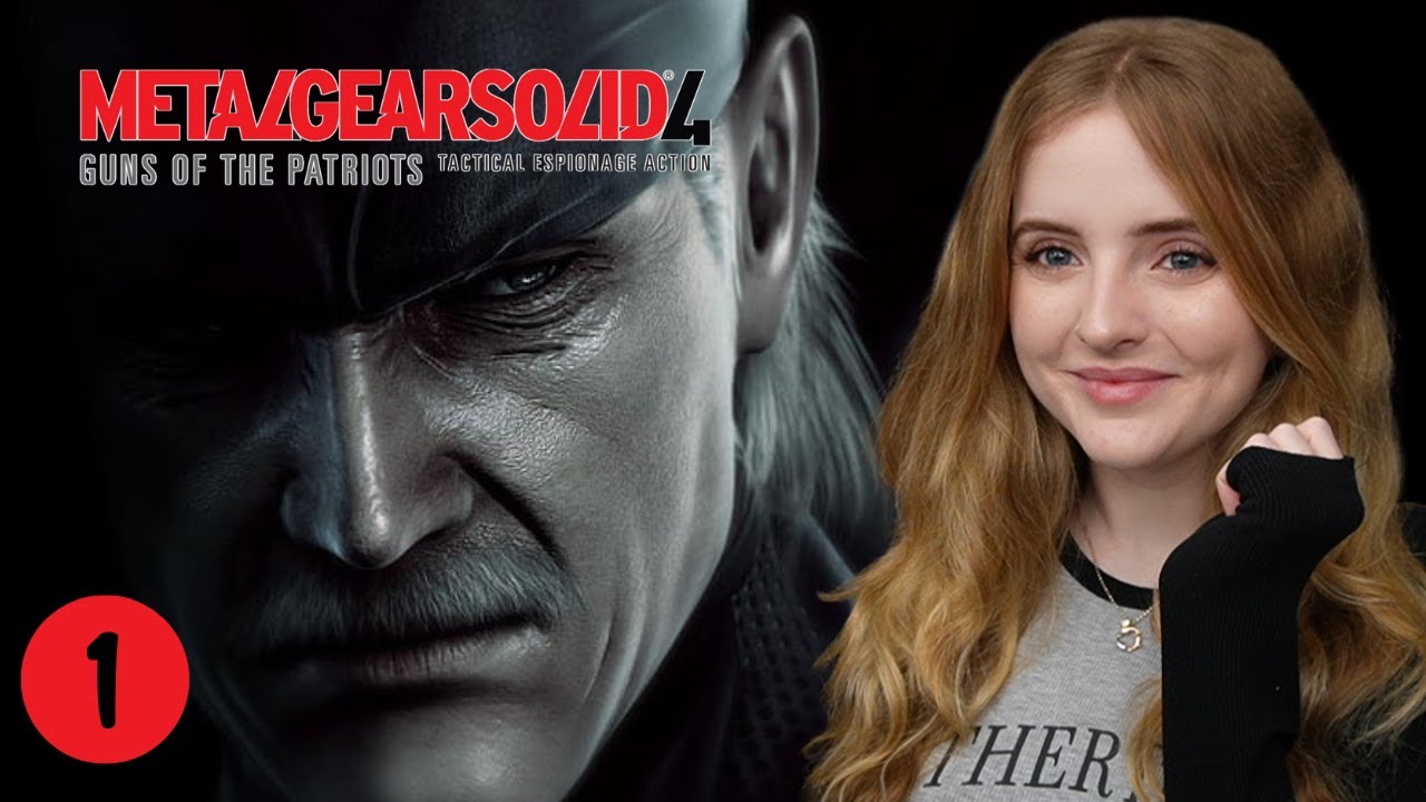 FIRST TIME Playing Metal Gear Solid 4: Guns Of The Patriots (Pt 1)