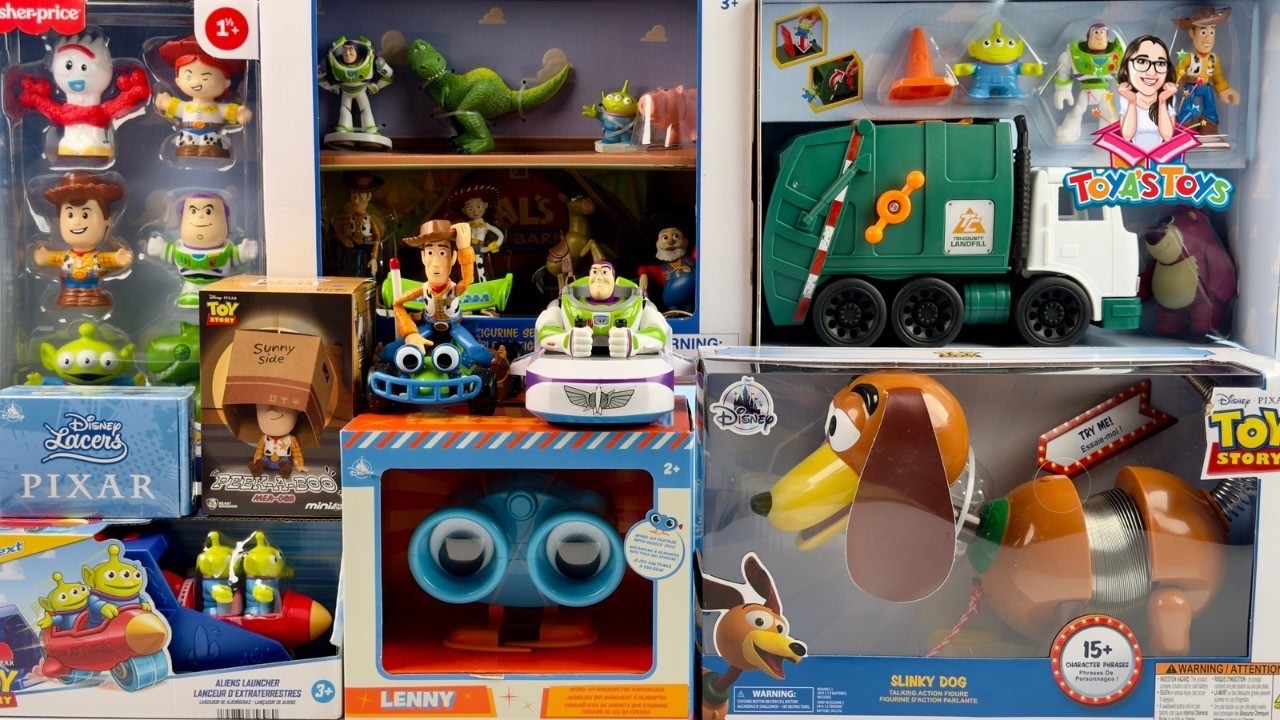 Unboxing and Review of Disney Pixar Toy Story Toys Collection