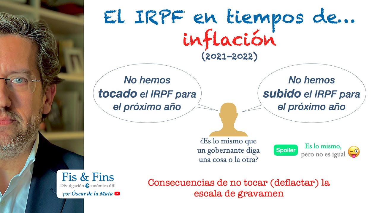 ¿Es lo mismo no subir el IRPF que no tocar el IRPF?