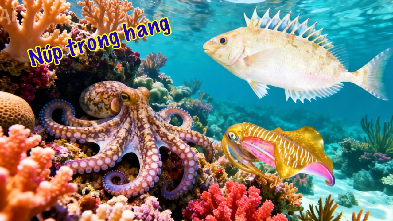 Lại Trúng Điểm!!! Bắt Trọn Ổ Hải Sâm - Bạch Tuộc Bội Thu Tiền Triệu
