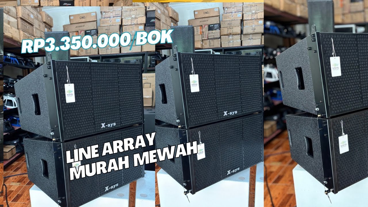 line array custom x-sys murah mewah