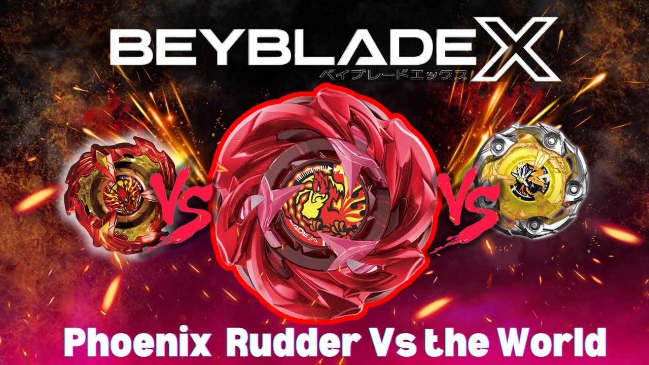 TOP-TIER BALANCE | Phoenix Rudder Vs Tournament Decks | Beyblade X