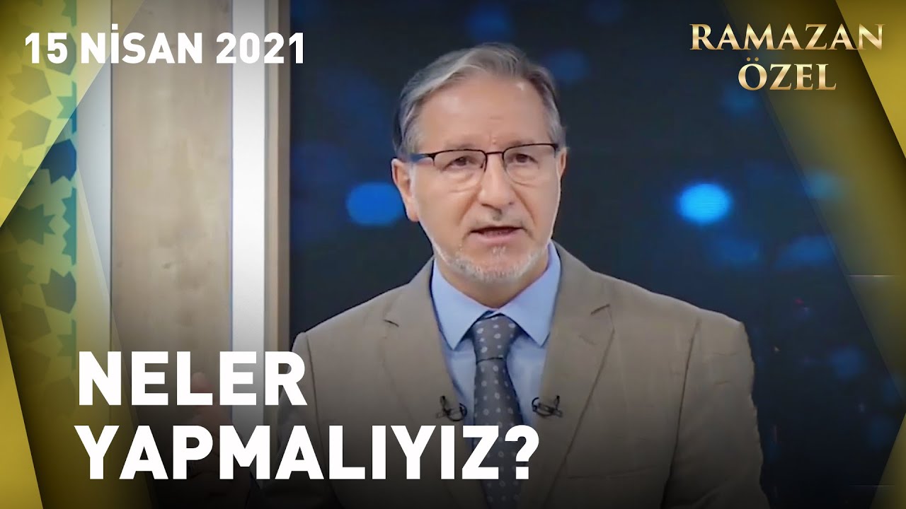 Gusül Abdestinde Nelere Dikkat Edilir? - Prof. Dr. Mustafa Karataş'la Sahur Vakti