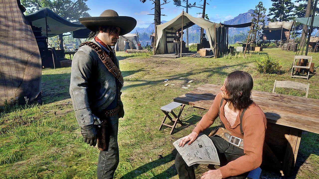 John thanks Javier and Arthur / Hidden Dialogue / RDR2 PC