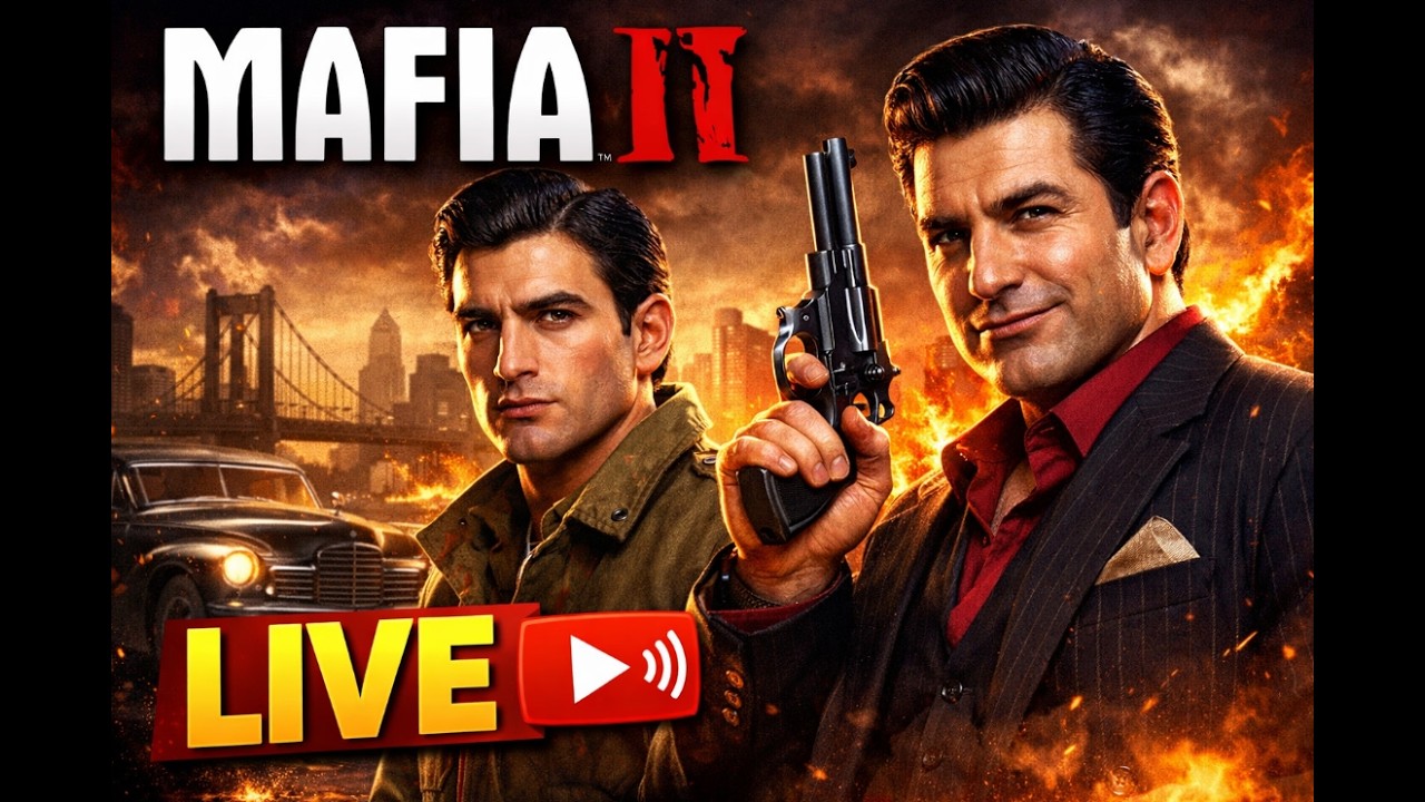 Going Full Gangster 😤 | Mafia II Live Stream