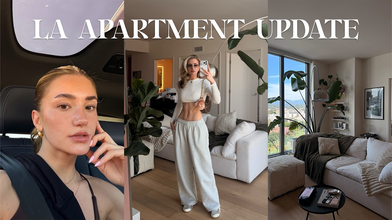 🌸 LA apartment update! New furniture, art & more!!! 🌸