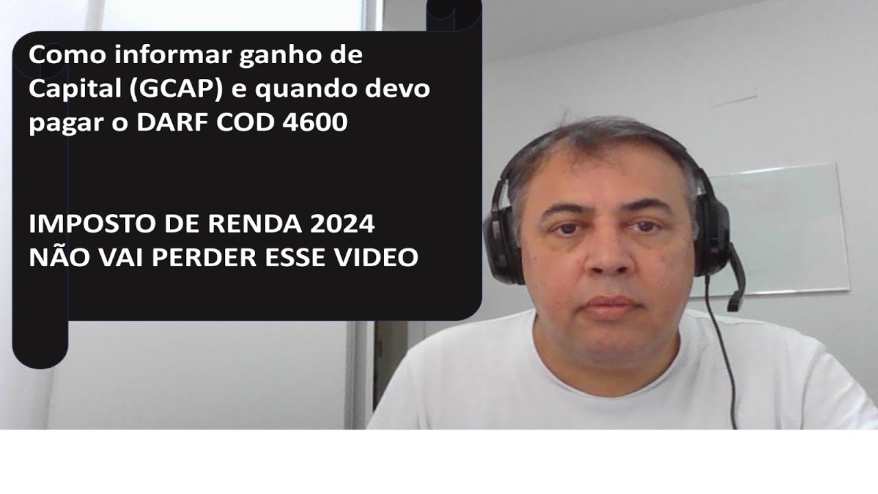 Como Declarar GANHO DE CAPITAL CRIPTOMOEDAS Imposto de Renda 2024