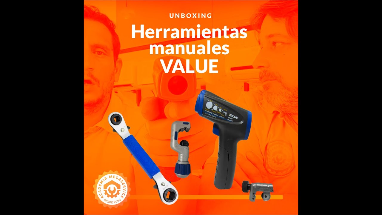 UNBOXING HERRAMIENTAS MONO VALUE - ACADEMIA MEGASERVICE
