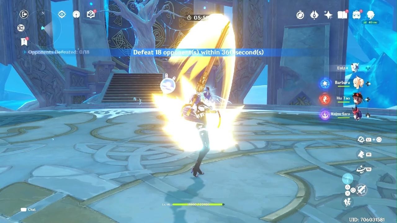 Genshin Impact - Domain Of Mastery: Frozen Abyss I (84)