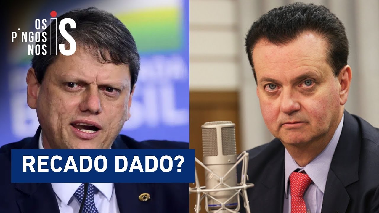 EMBATE? Tarcísio rebate Kassab e diz: “sou grato e leal, não submisso a Bolsonaro”