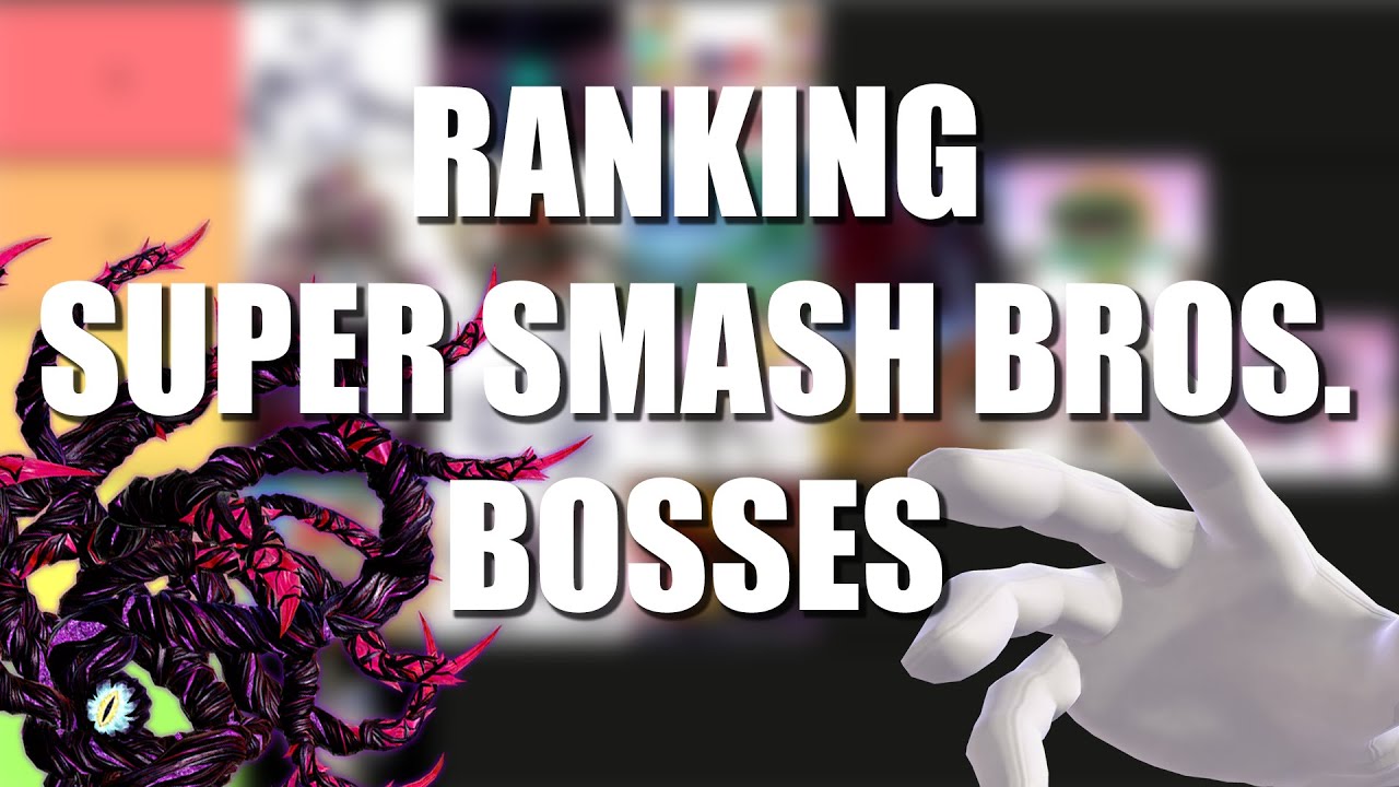 Ranking EVERY Super Smash Bros. BOSS