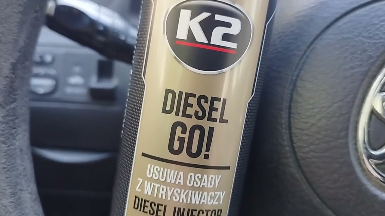 K2 Diesel Go! dodatek do paliwa czyści  wtryskiwacze , optymalizuje spalanie i pracę silnika - 20pln