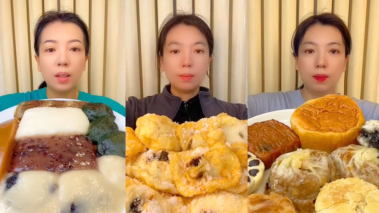 Traditional Chinese Homemade Food Eating Show | Buns Noodles & Desserts Mukbang #129