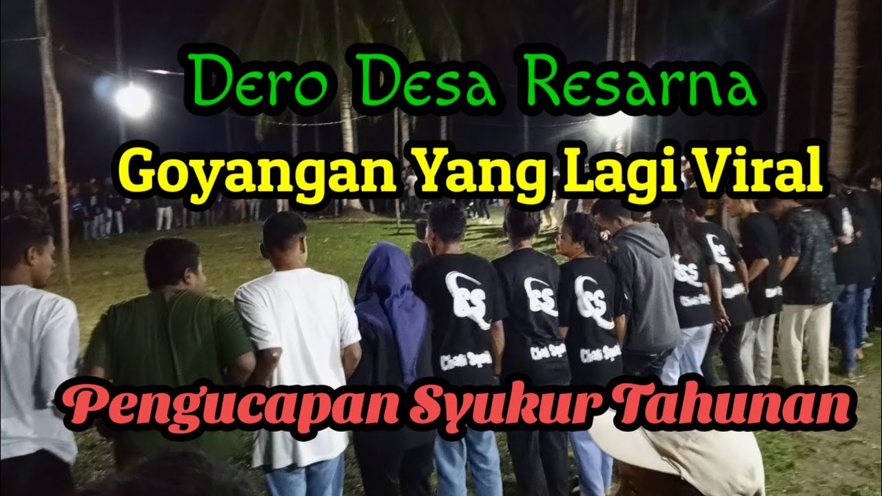 Dero pengucapan Syukur Tahunan Desa Resarna