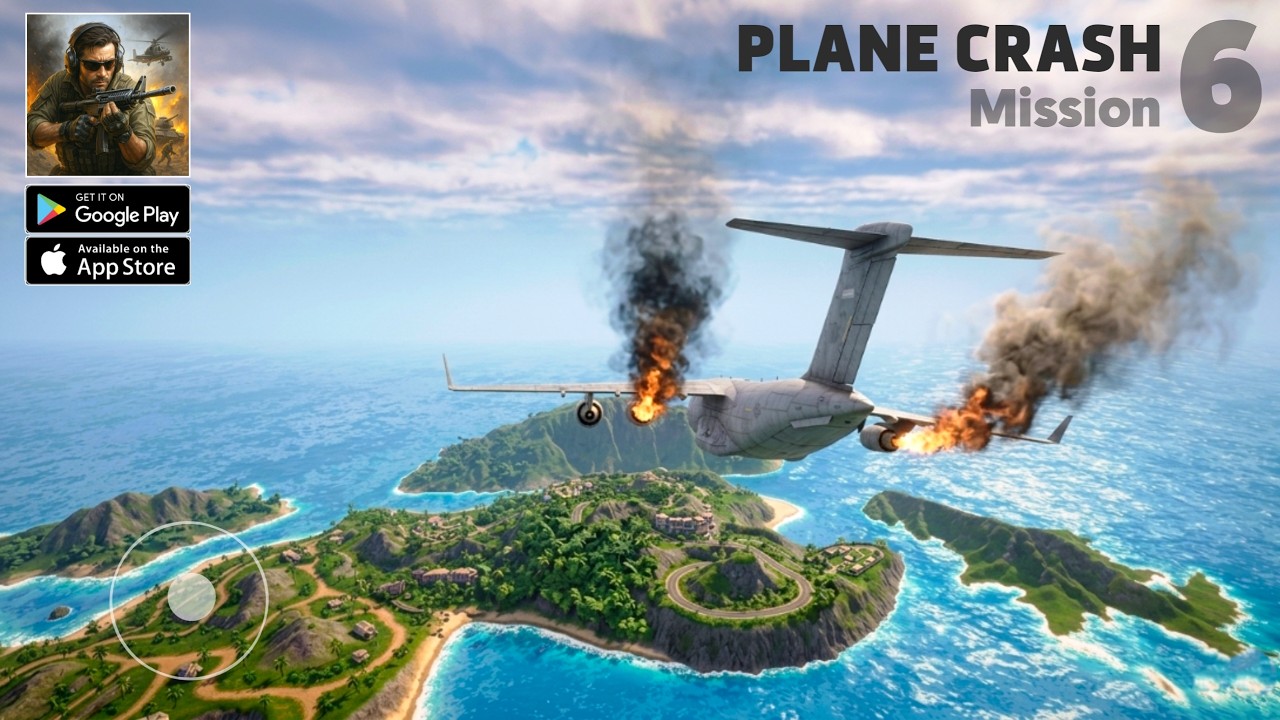 Black Strike (Plane Crash Mission) Android Gameplay - Part 6