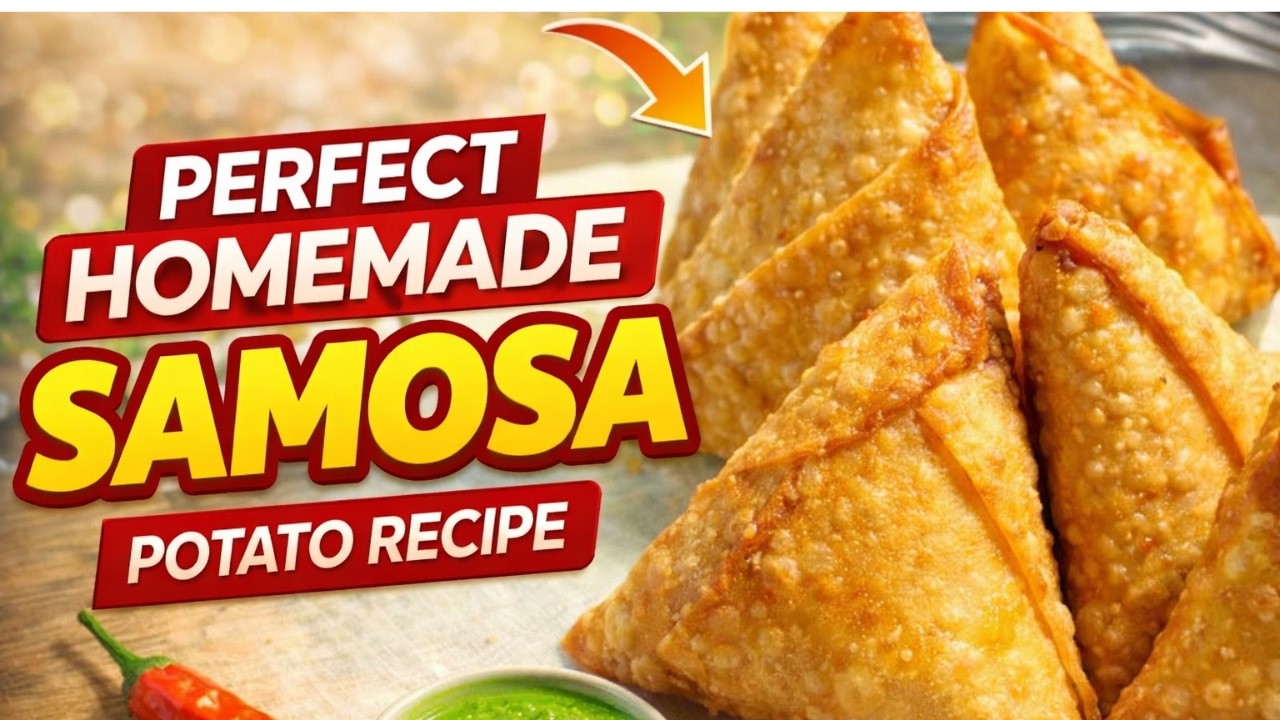 How To Make Samosa | Perfect samosa. A Step By Step Tutorial For First Time Samosa Makers