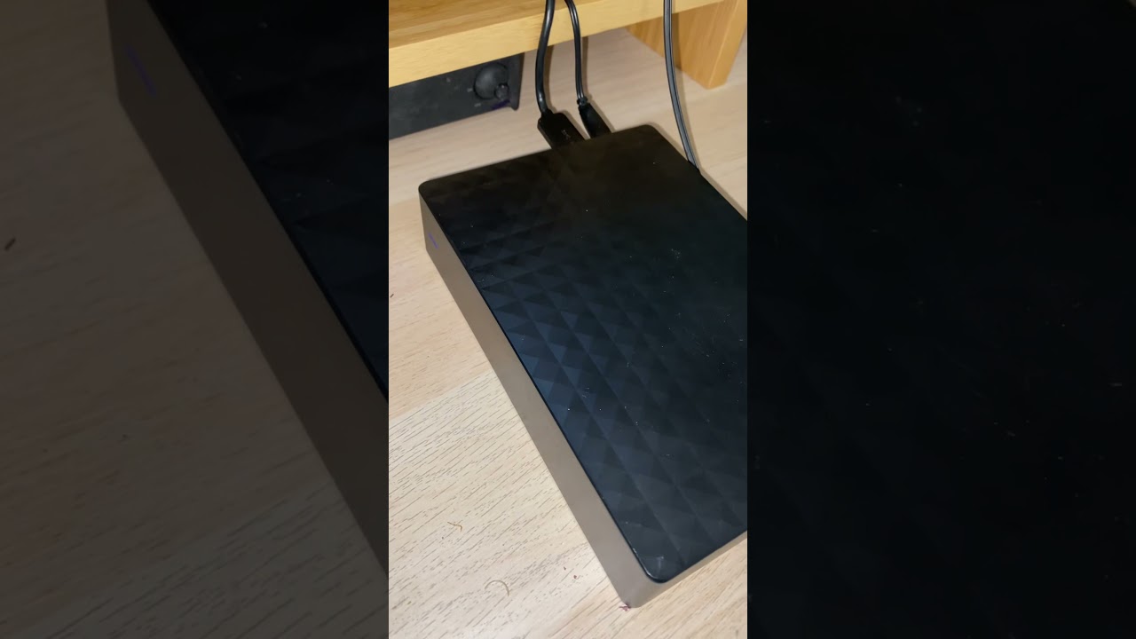 Seagate 2TB expansion desktop drive - low beeping sound
