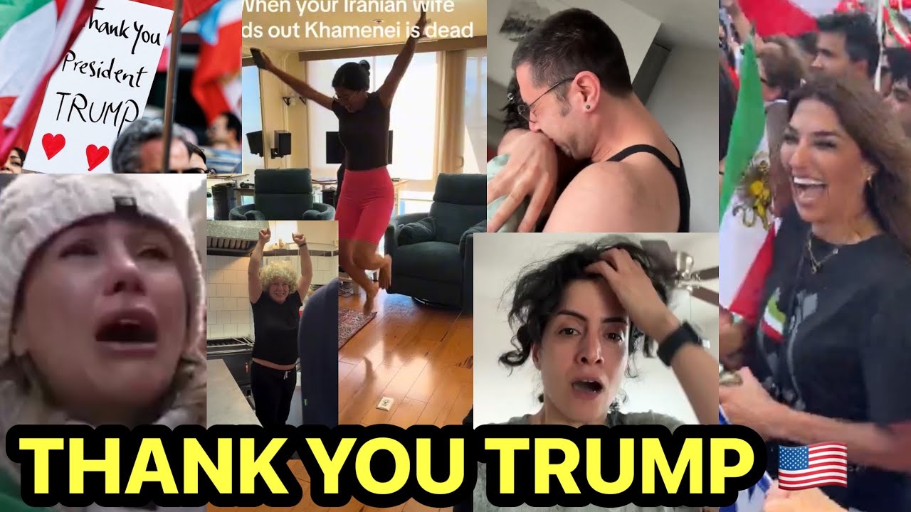 This is what liberation looks like...Iranians React To Khamenei's death Sending Message to Trump