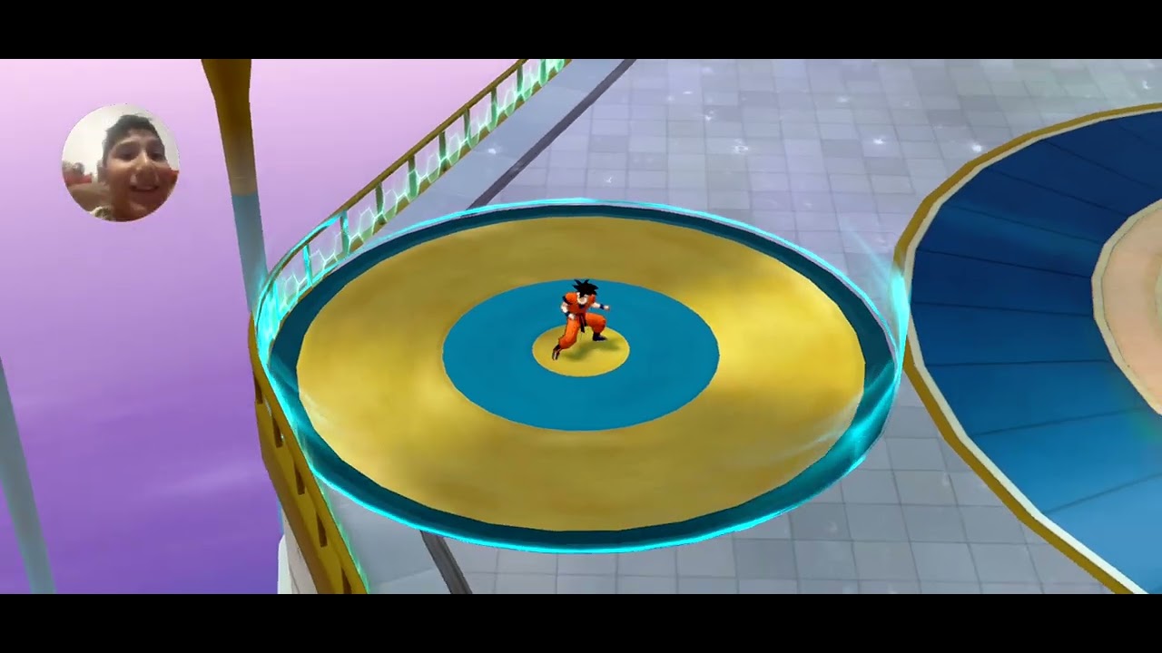 Playing my first dragon ball game and don't mind. If you can't hear me.