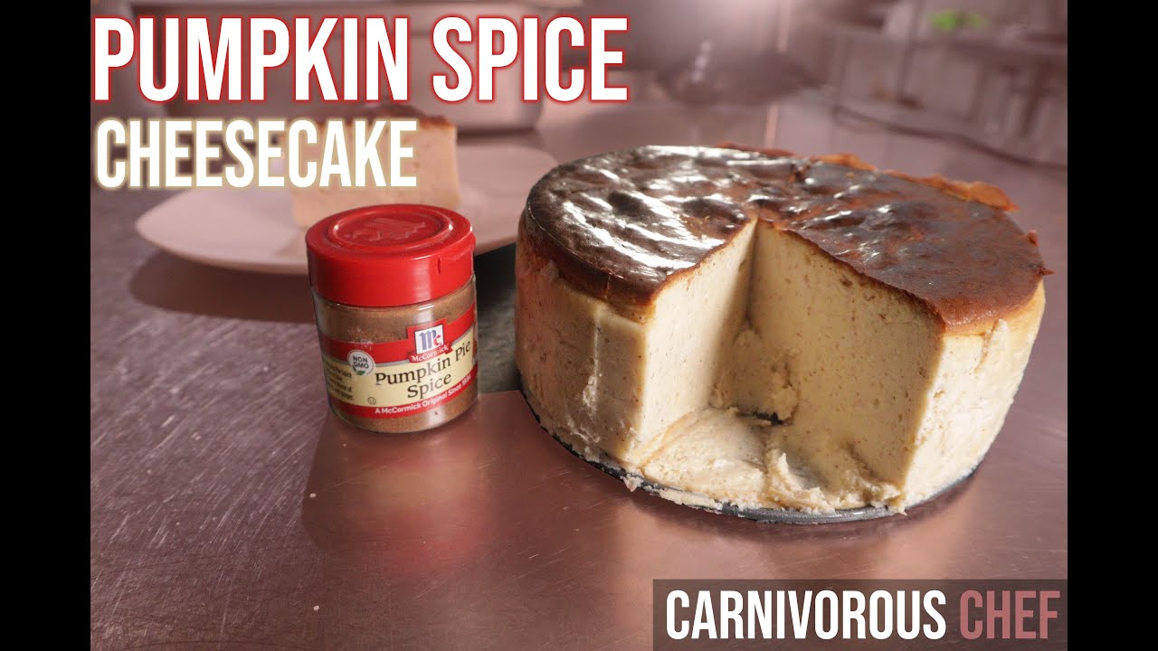 Pumpkin Spice Cheesecake for the [Carnivore(ish) Diet]